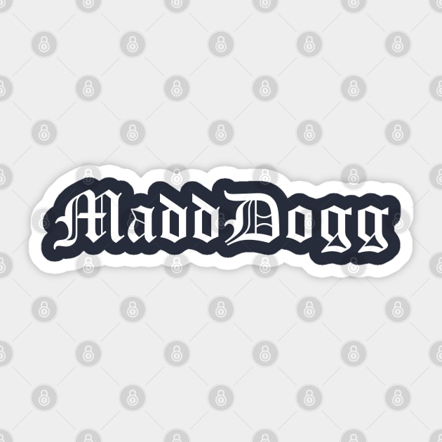 MDDDGG Sticker by undergroundART